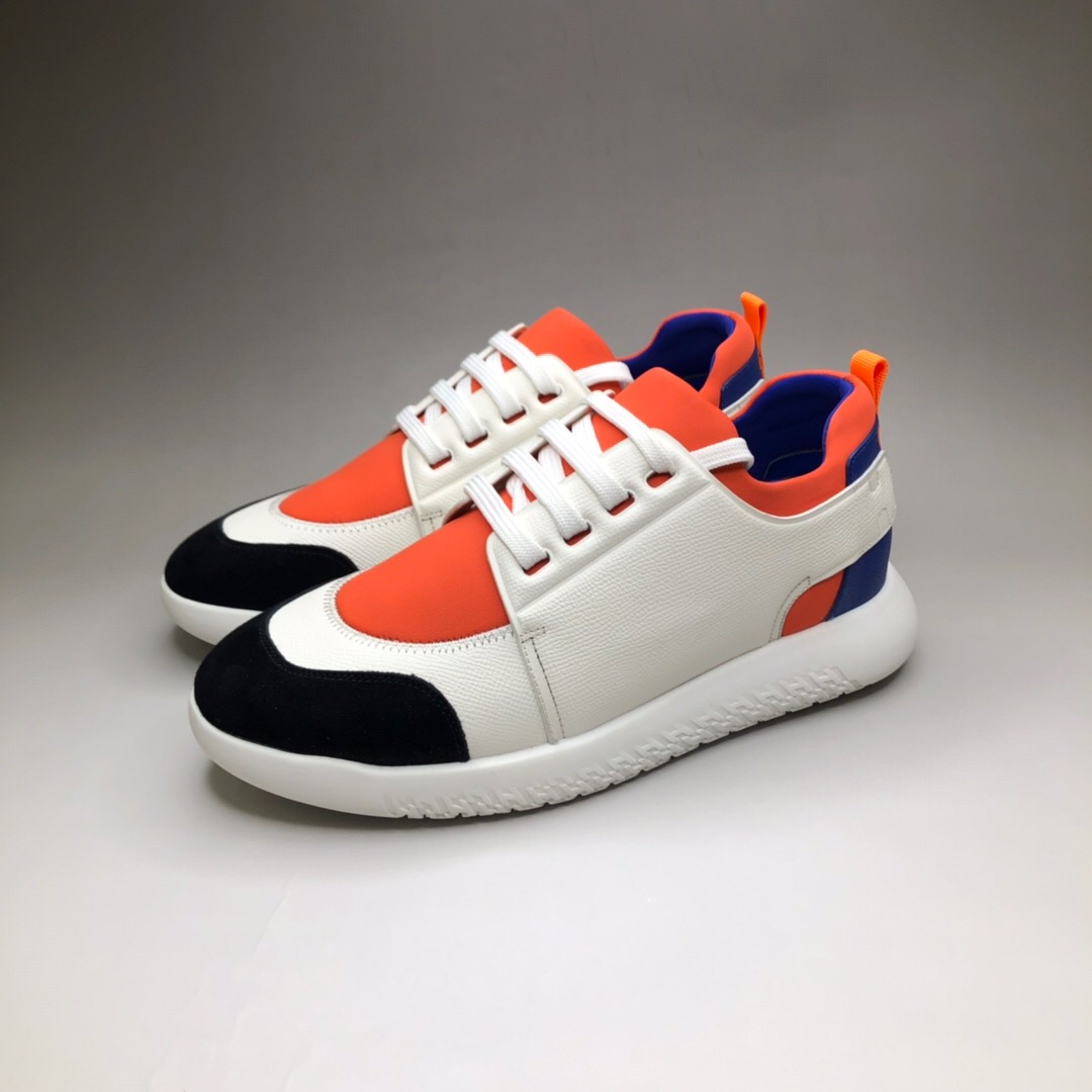 HERMES 에르메스 빈티지 스니커 수입 소가죽 Vitesse sneaker H192503ZH95410