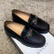 GUCCI 구찌 가죽 Web 홀스빗 로퍼 496246 ARPA0 1098