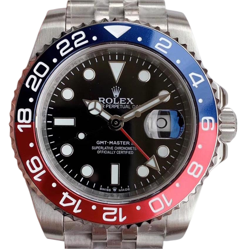 Rolex 롤렉스 지엠티 마스터2 펩시 쥬빌레 스틸밴드